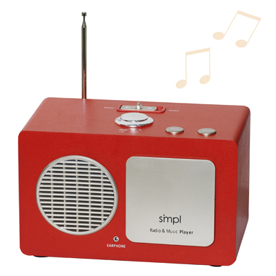 Simplified MP3 Music Player + Plus Radio for those w/ Alzheimer's
