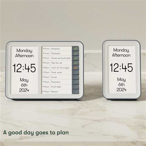 Day Range Reminder Clock & Hub for Elderly and Dementia Patients